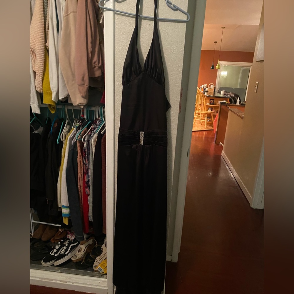 Black cocktail dress
